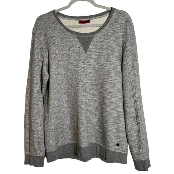 Hugo Boss Red Label Long Sleeve Sweatshirt SIZE M Gray Cotton Crew Neck - Picture 1 of 10